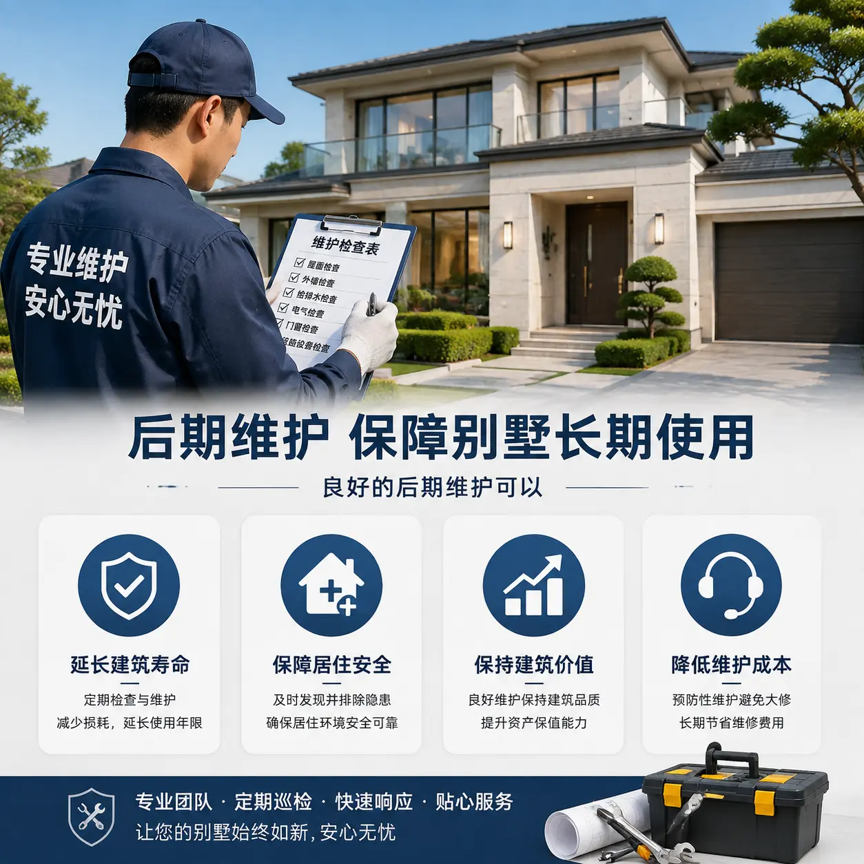 别墅建造公司推荐： 南明 施工质量的关键要素