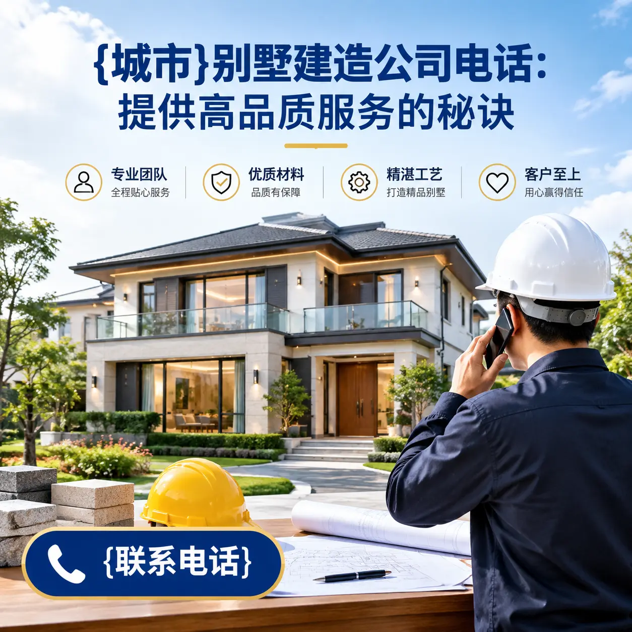 南明别墅建造公司电话：提供高品质服务的秘诀