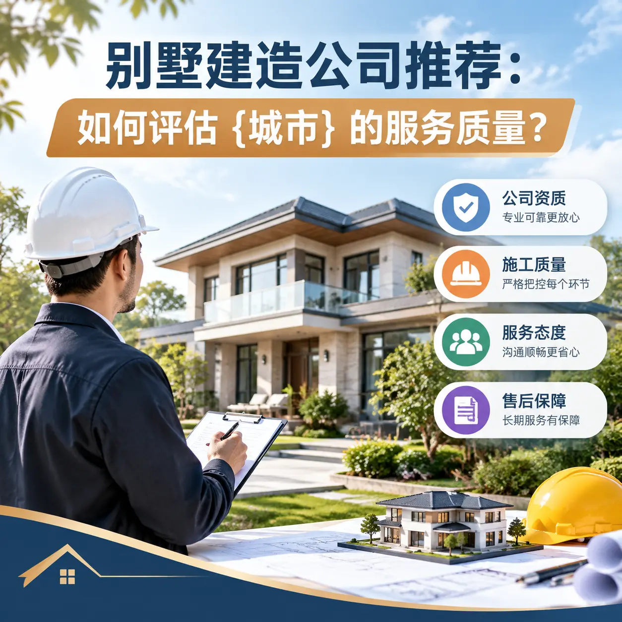 别墅建造公司推荐：如何评估 南明 的服务质量？