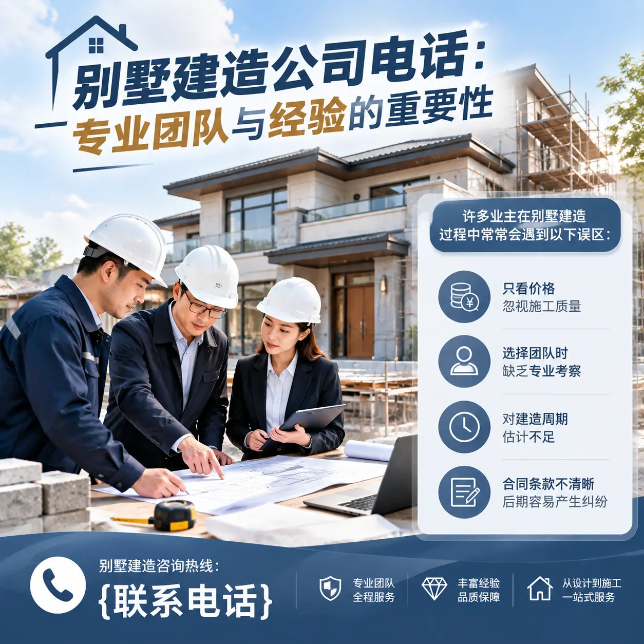 南明别墅建造公司电话：专业团队与经验的重要性