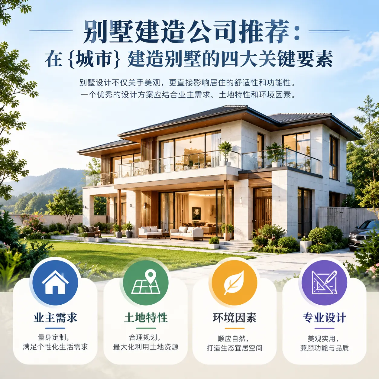 别墅建造公司推荐：在 南明 建造别墅的四大关键要素
