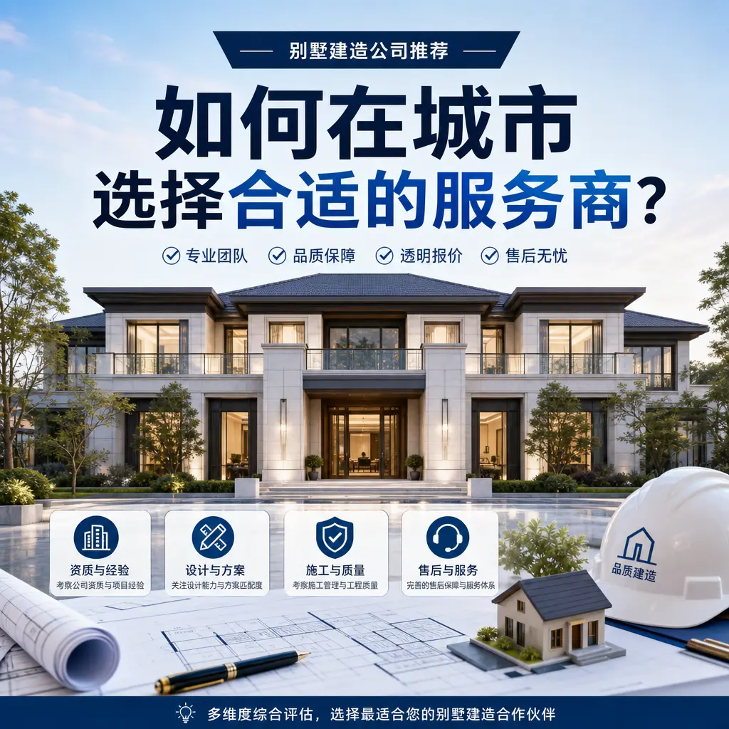 别墅建造公司推荐：如何在 南明 选择合适的服务商？