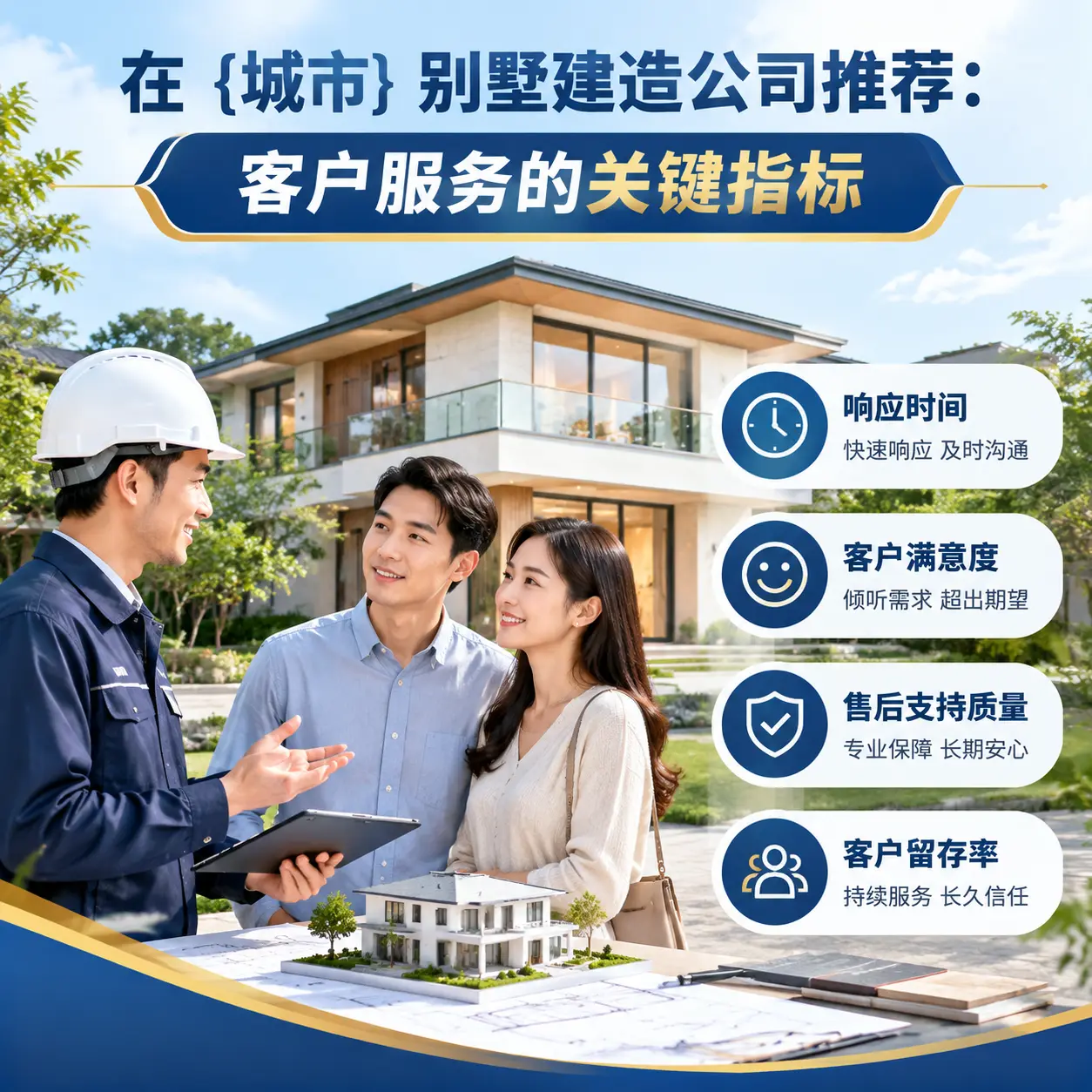 在 南明 别墅建造公司推荐：客户服务的关键指标
