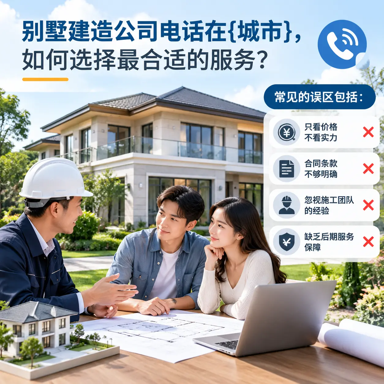 别墅建造公司电话在南明，如何选择最合适的服务？