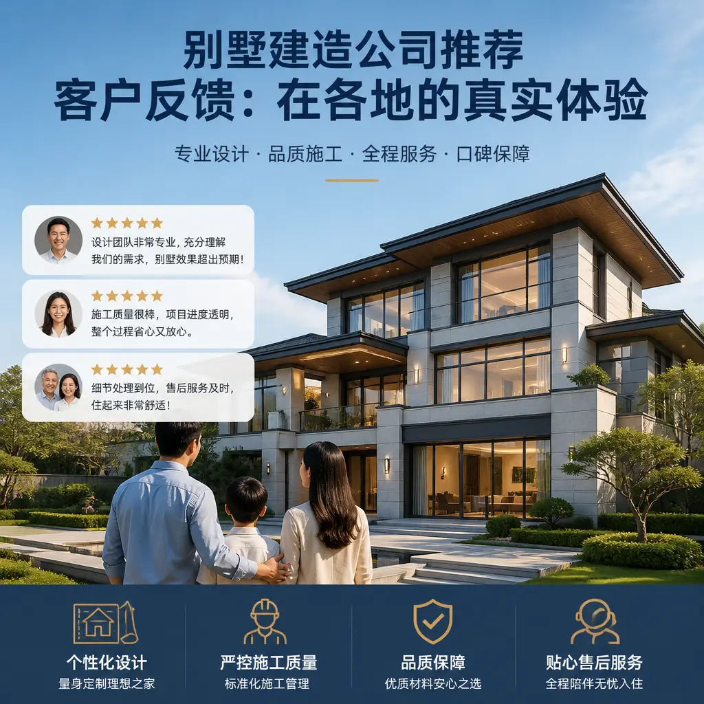 别墅建造公司推荐的客户反馈:在 南明 的真实体验