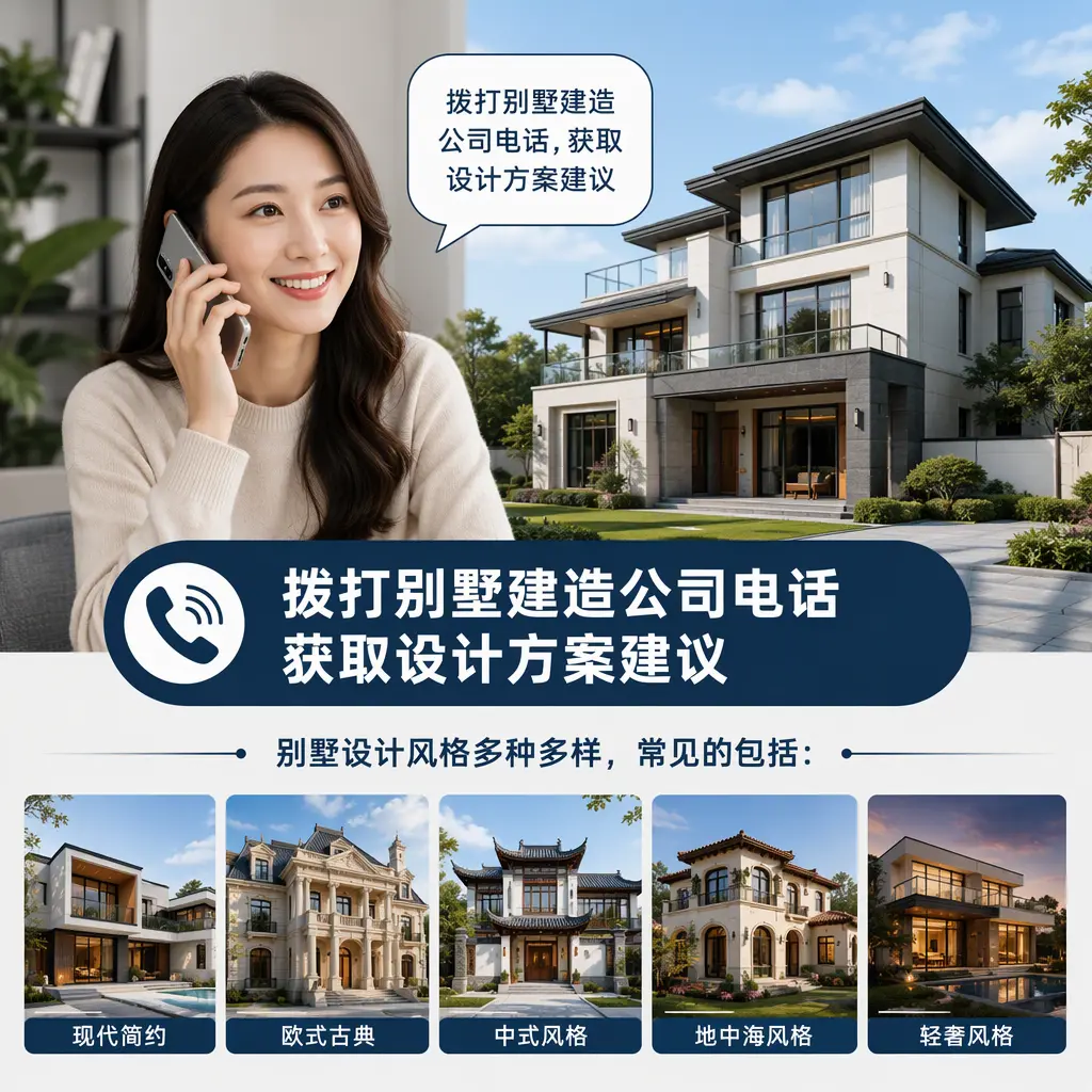 拨打南明别墅建造公司电话，获取设计方案建议