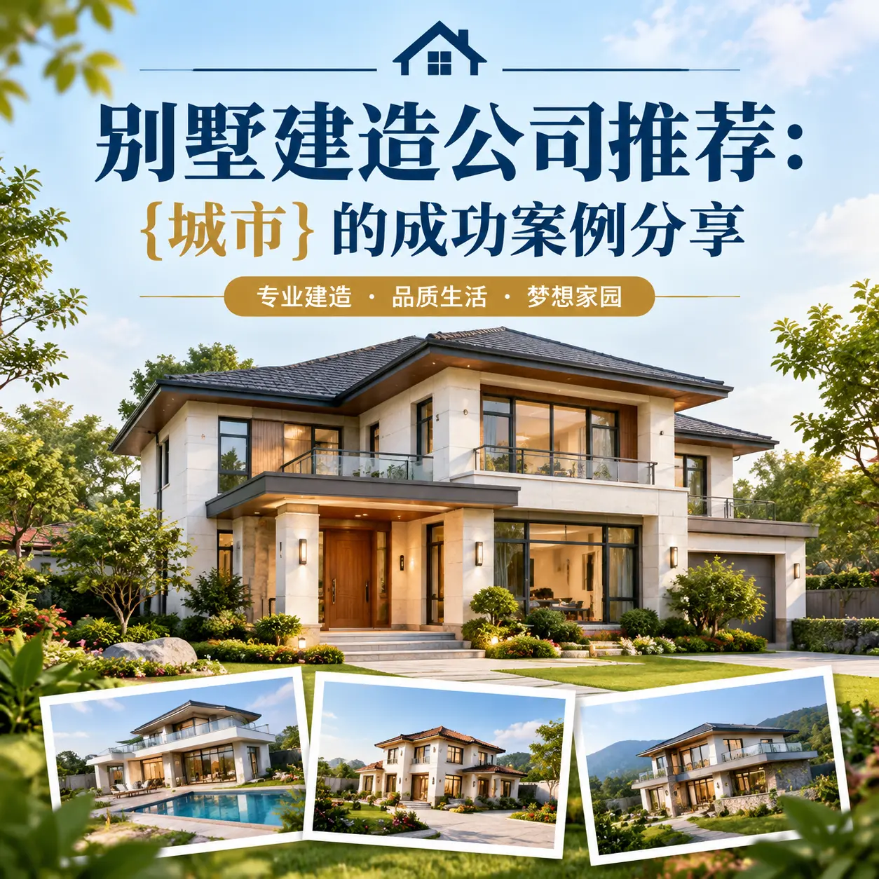 别墅建造公司推荐： 南明 的成功案例分享