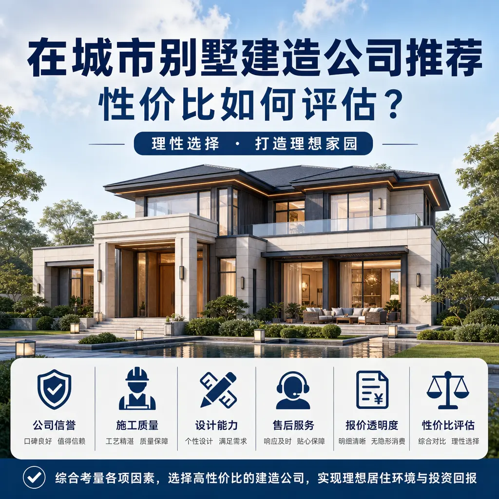 在 南明 别墅建造公司推荐，性价比如何评估？