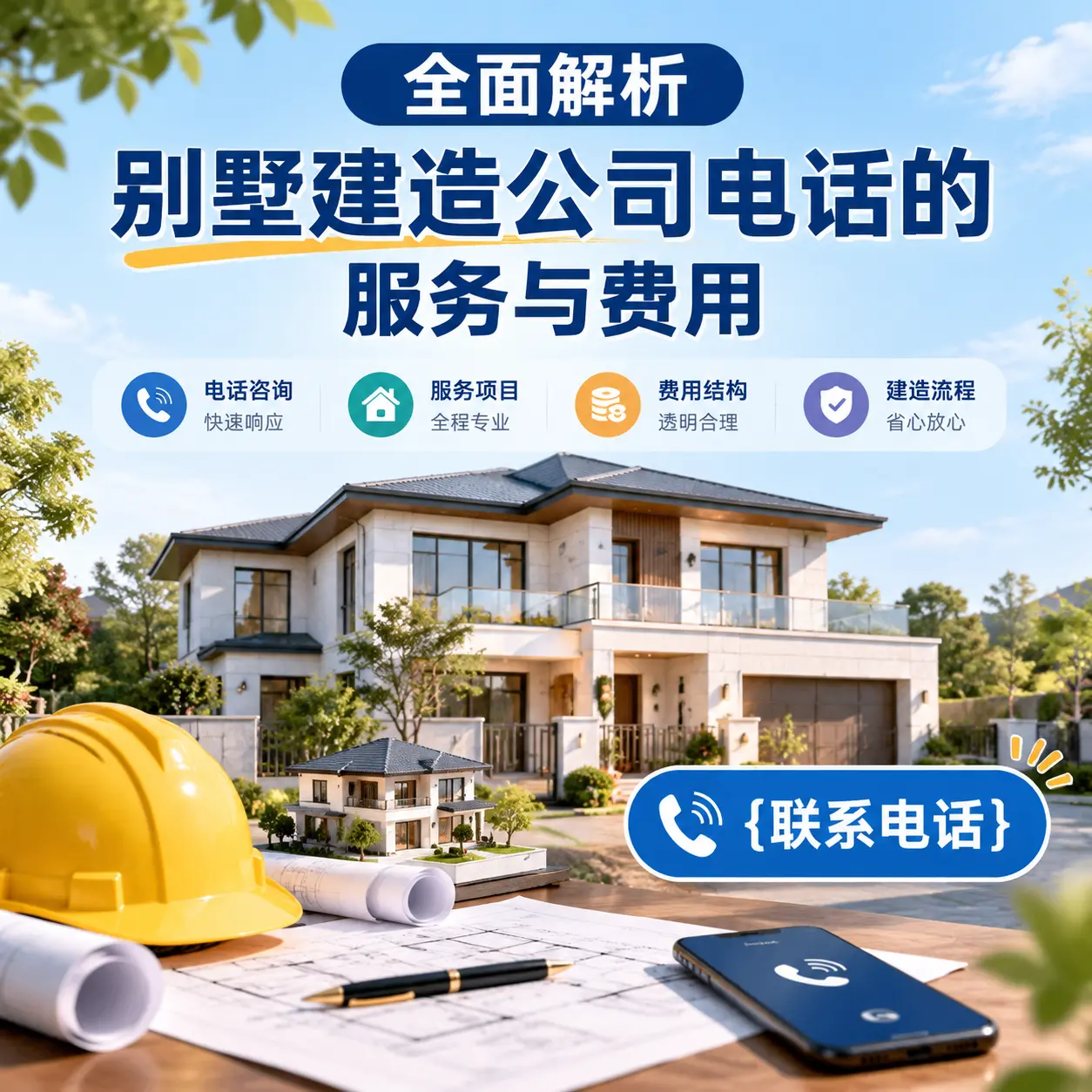 全面解析南明别墅建造公司电话的服务与费用